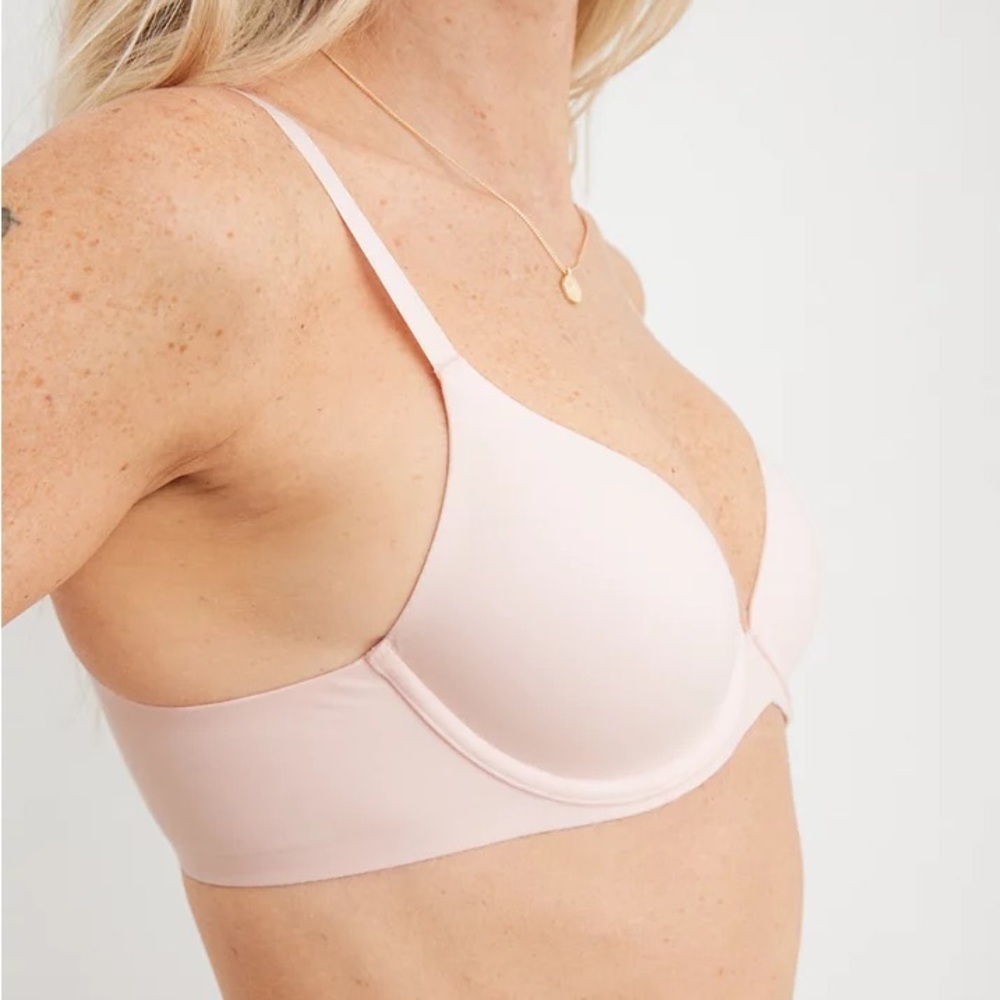 aerie Light Pink Full Coverage Underwire Bra 34C